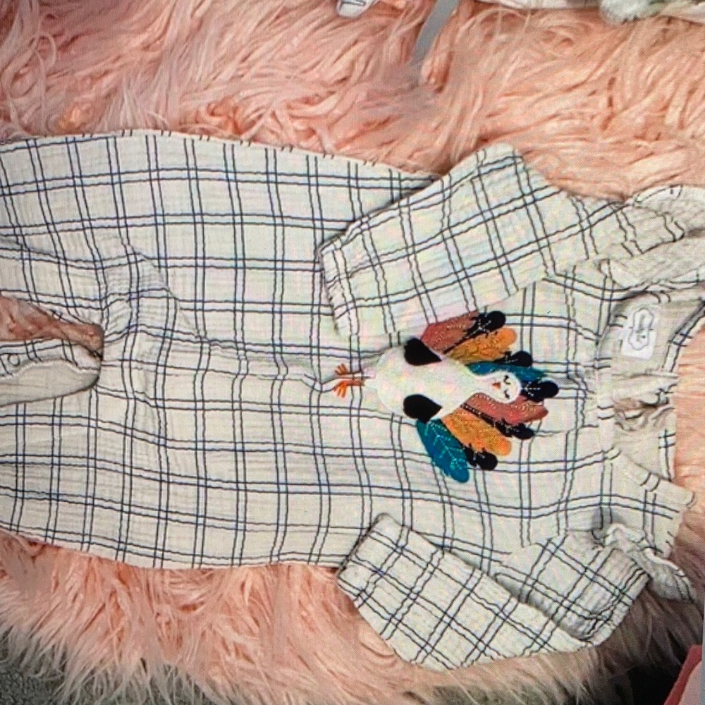Colorful peacock design one piece